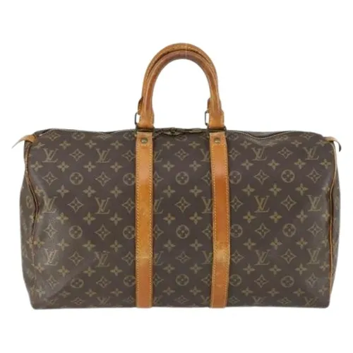 Pre-owned Canvas Weekend Bag - Louis Vuitton Vintage - Modalova
