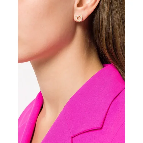 Gancini Crystal Earrings - Ferragamo - Modalova