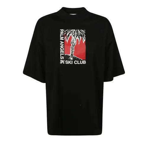 Ski Club Loose Tee - Palm Angels - Modalova