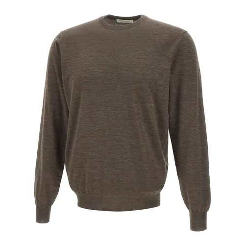 Superfine Wool 120's Sweater - Filippo De Laurentiis - Modalova