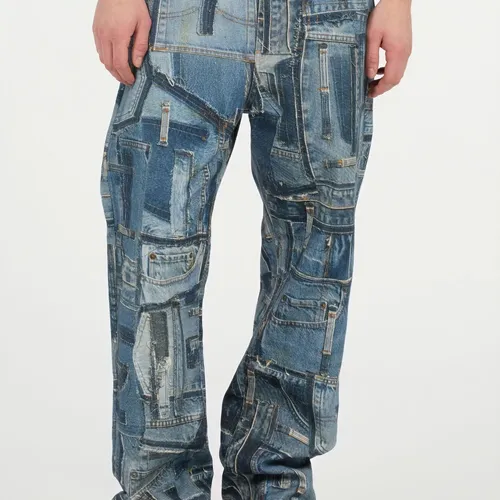 Jeans Over Patchwork Capsule Collection - Roberto Cavalli - Modalova