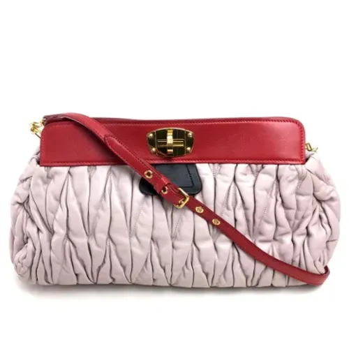 Pre-owned Leather handbags - Miu Miu Pre-owned - Modalova