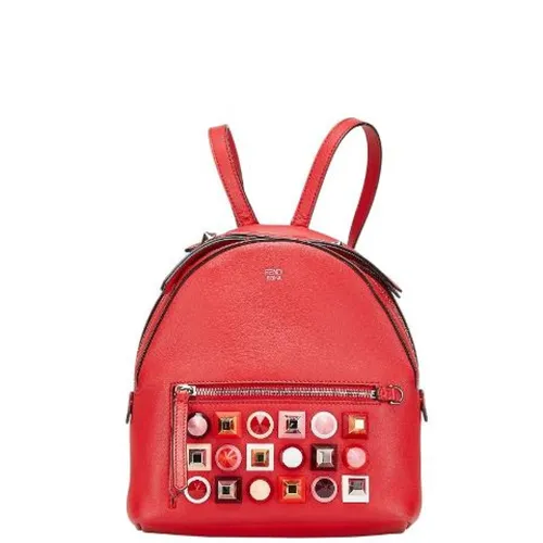 Pre-owned Leather backpacks - Fendi Vintage - Modalova