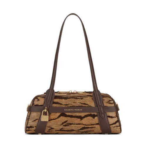 Elisabetta Franchi Bolsos.. Camel - Elisabetta Franchi - Modalova