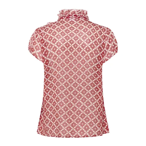LiljaSZ Crinkle SS Shirt - Saint Tropez - Modalova
