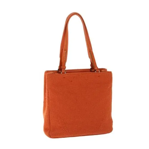 Pre-owned Wool Tote Bag - Prada Vintage - Modalova