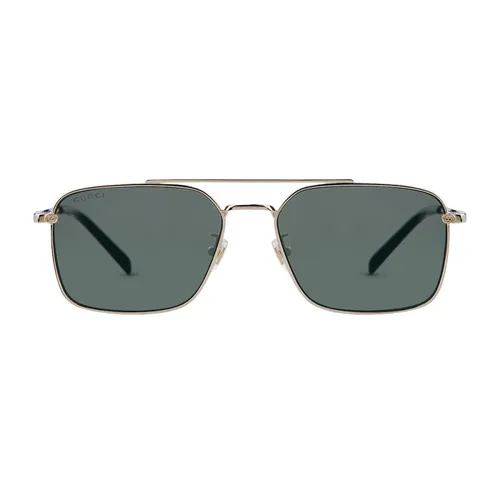 Geometrical Frame Sunglasses - Gucci - Modalova