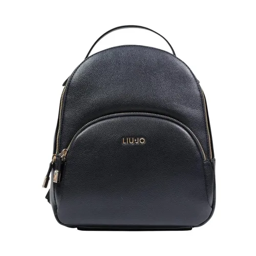 Rucksack with Multiple Pockets and Zip Fastening - Liu Jo - Modalova