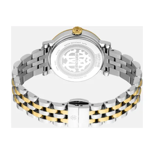 Snake Watch with Rose Gold Accents - Roberto Cavalli - Modalova
