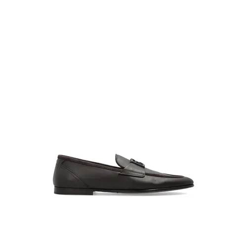 Calfskin Slipper - Dolce & Gabbana - Modalova