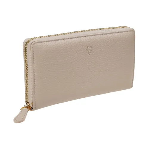 Velvety Leather Wallet - Eleventy - Modalova