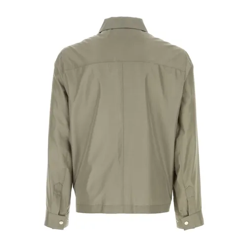 Bonded Silk Unlined Outerwear Jacket - Brunello Cucinelli - Modalova
