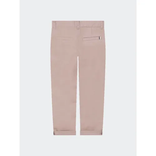 Solid Chino Pants with Stretch - Hugo - Modalova