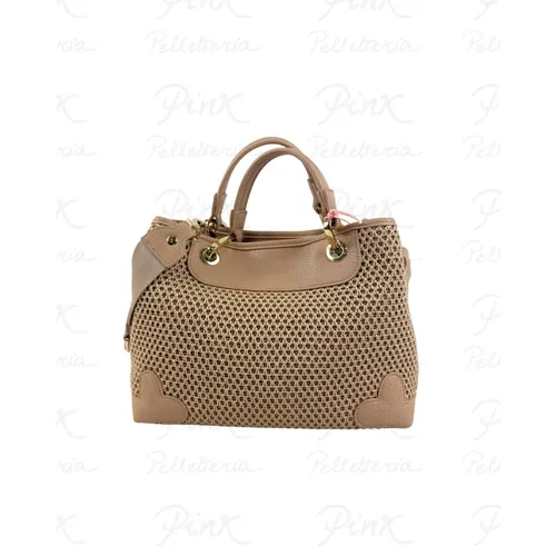 Beth Tricot Handbag M Raffia - Braccialini - Modalova