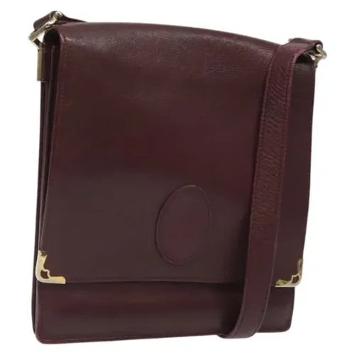 Pre-owned Leather shoulder-bags - Cartier Vintage - Modalova