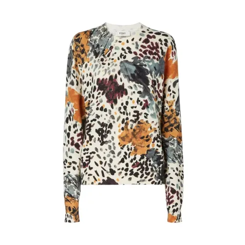 Printed Sweater - Fendi - Modalova
