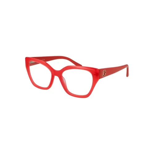 Pink Square Optical Frames for Women - Guess - Modalova
