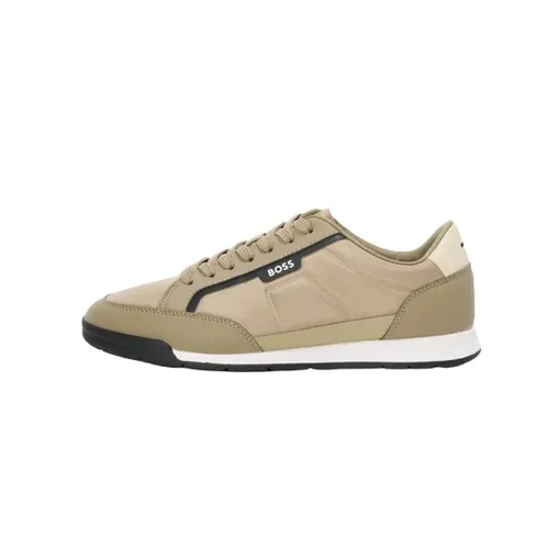 Modern Nylon Sneakers with Iconic Stripe - Hugo - Modalova
