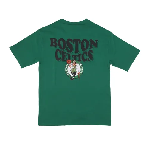 Boston Celtics Script Tee Green/White - New Era - Modalova