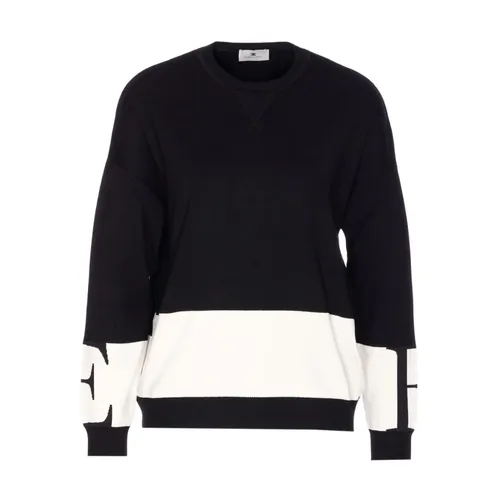Round-neck Sweatshirt - Elisabetta Franchi - Modalova