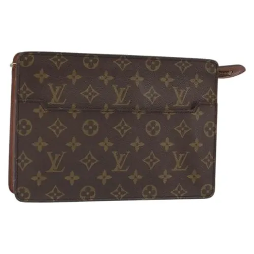 Pre-owned Canvas Clutch - Louis Vuitton Vintage - Modalova