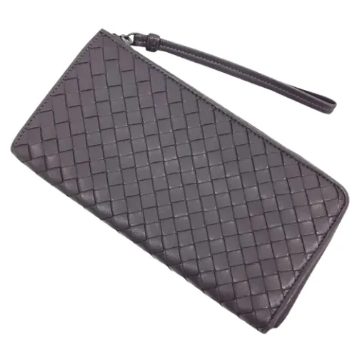 Pre-owned Leather wallets - Bottega Veneta Vintage - Modalova