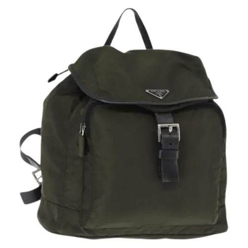 Pre-owned Nylon Backpack - Prada Vintage - Modalova