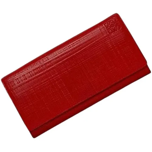 Pre-owned Leather Wallet - Loewe Pre-owned - Modalova