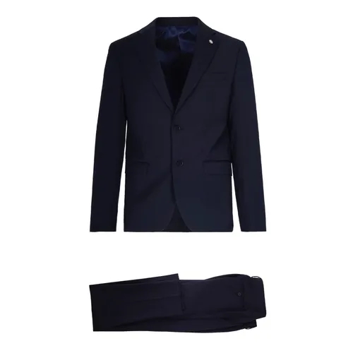 Single Breasted Suit - Manuel Ritz - Modalova