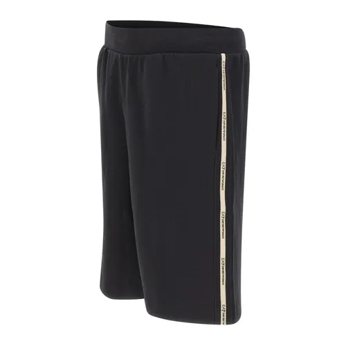 Logo Series Interlock Bermuda Shorts - Emporio Armani EA7 - Modalova