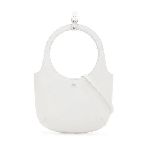 Logo Plaque Shoulder Bag - Courrèges - Modalova