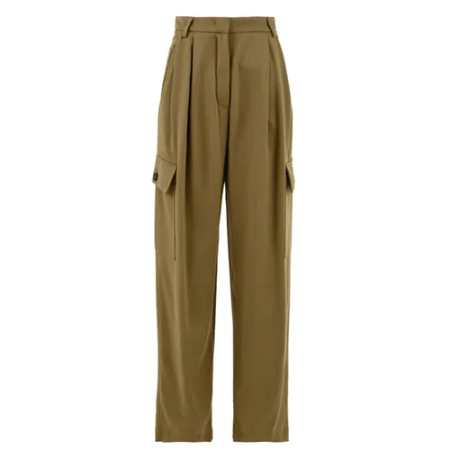 Green Fayette Trousers - Attic and Barn - Modalova