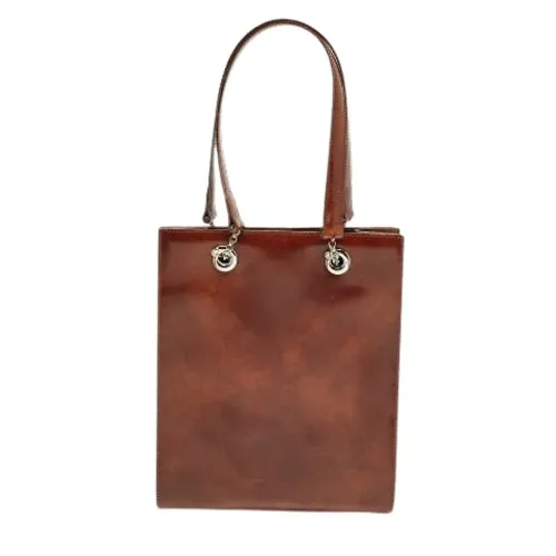 Pre-owned Leather Shoulder Bag - Cartier Vintage - Modalova