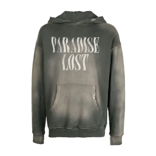 Slogan Print Hoodie - Alchemist - Modalova