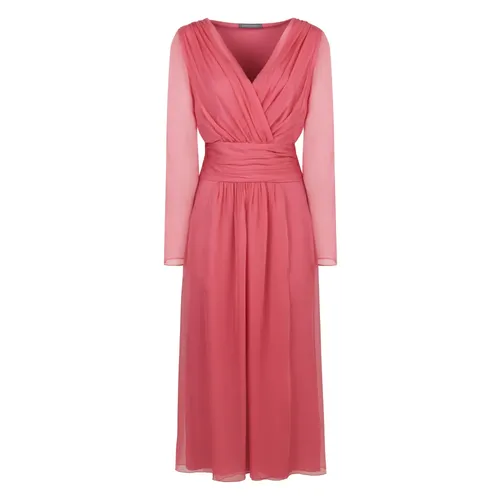 Chiffon dress - Alberta Ferretti - Modalova