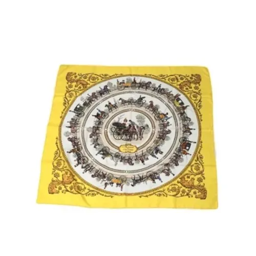 Pre-owned Silk scarves - Hermès Vintage - Modalova