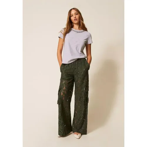 Pantaloni Cargo - Twinset - Modalova