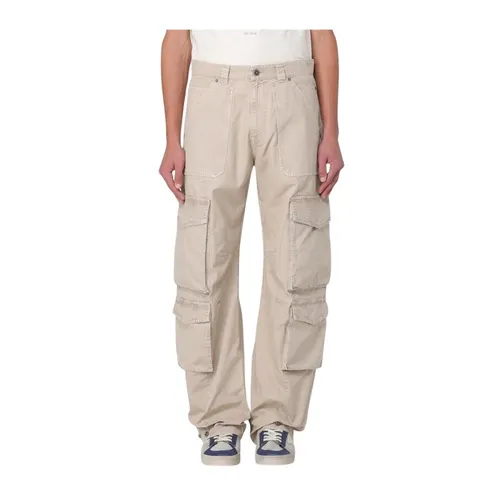 Trousers > Straight Trousers - - Golden Goose - Modalova