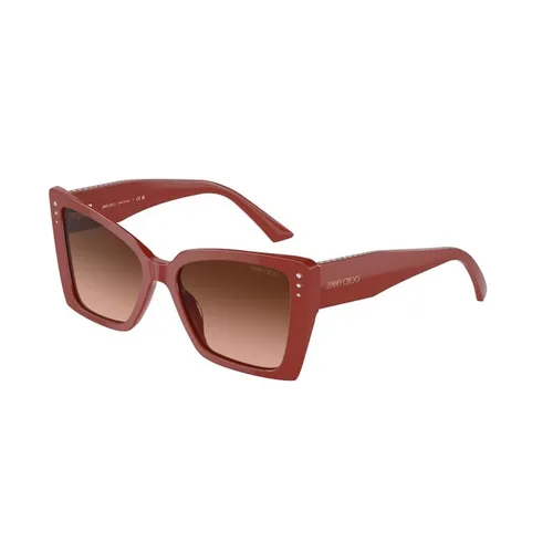 Gafas de Sol con Degradado Rojo - Jimmy Choo - Modalova