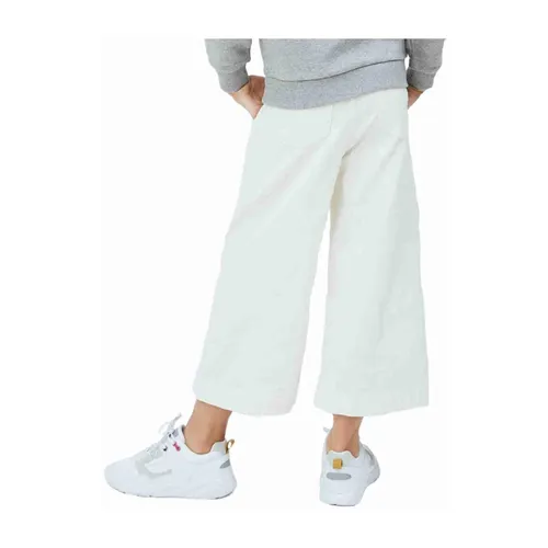 White Culotte Style Cotton Pants - Pepe Jeans - Modalova