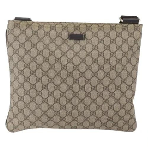 Pre-owned Vintage Canvas Cross Body Bag - Gucci Vintage - Modalova