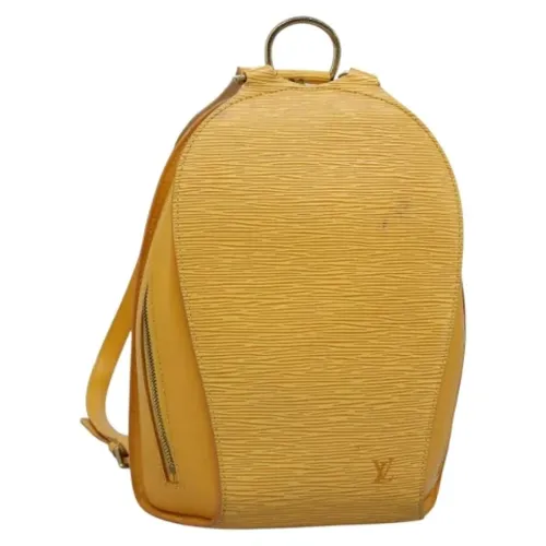 Pre-owned Leather backpacks - Louis Vuitton Vintage - Modalova
