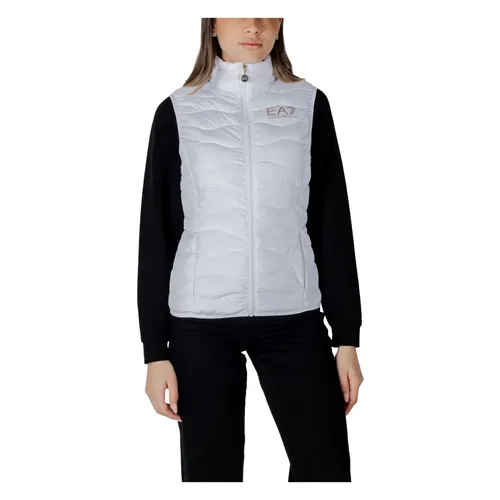 Sleeveless Turtleneck Zip Jacket - Emporio Armani EA7 - Modalova