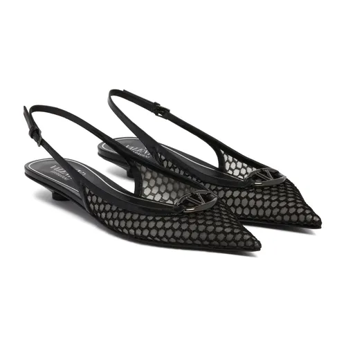 Pointed Slingback Ballet Flats - Valentino Garavani - Modalova