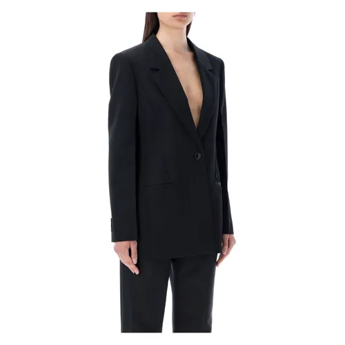 Single-Breasted Cape Jacket - Givenchy - Modalova