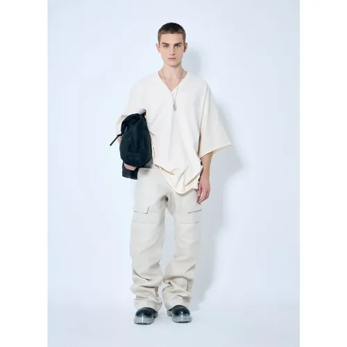 Structured Cargo Pants - Rick Owens - Modalova