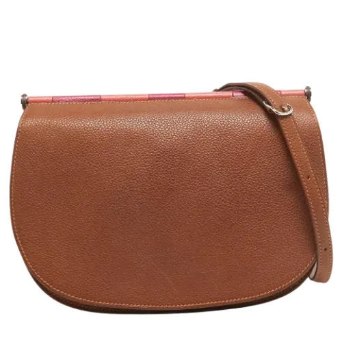 Pre-owned Leather shoulder-bags - Hermès Vintage - Modalova