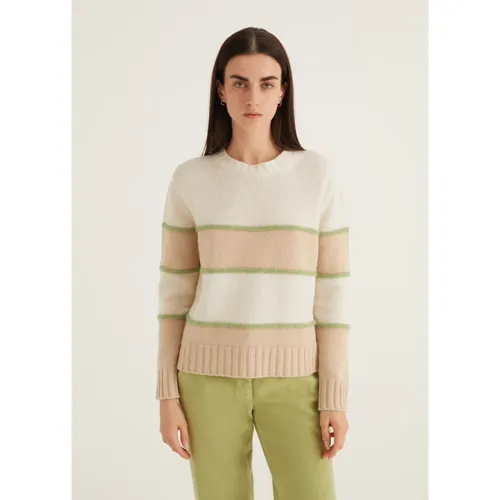 Striped Crew Neck Top - Rosso35 - Modalova