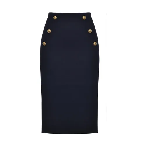 Falda de Viscosa en Estilo Vanatu - Pinko - Modalova