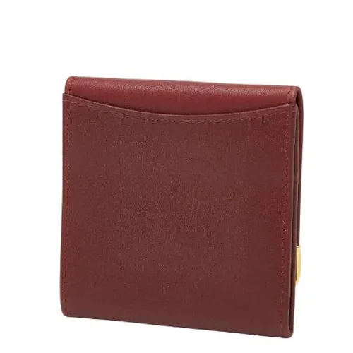 Pre-owned Leather Wallet - Cartier Vintage - Modalova